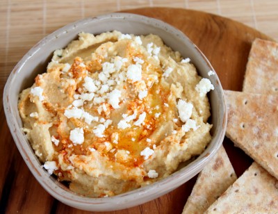 Tahini-less Hummus