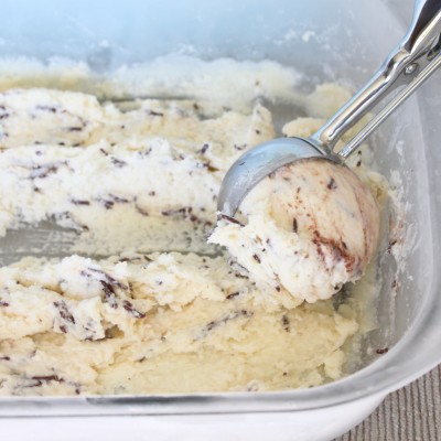 Nutella Stracciatella Ice Cream