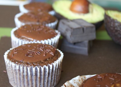 Chocolate Avocado Cupcakes