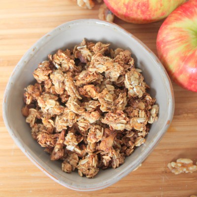 Apple Walnut Granola