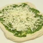 Spinach Pesto Cheese Bread