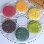 Rainbow Cake with Natural Dyes